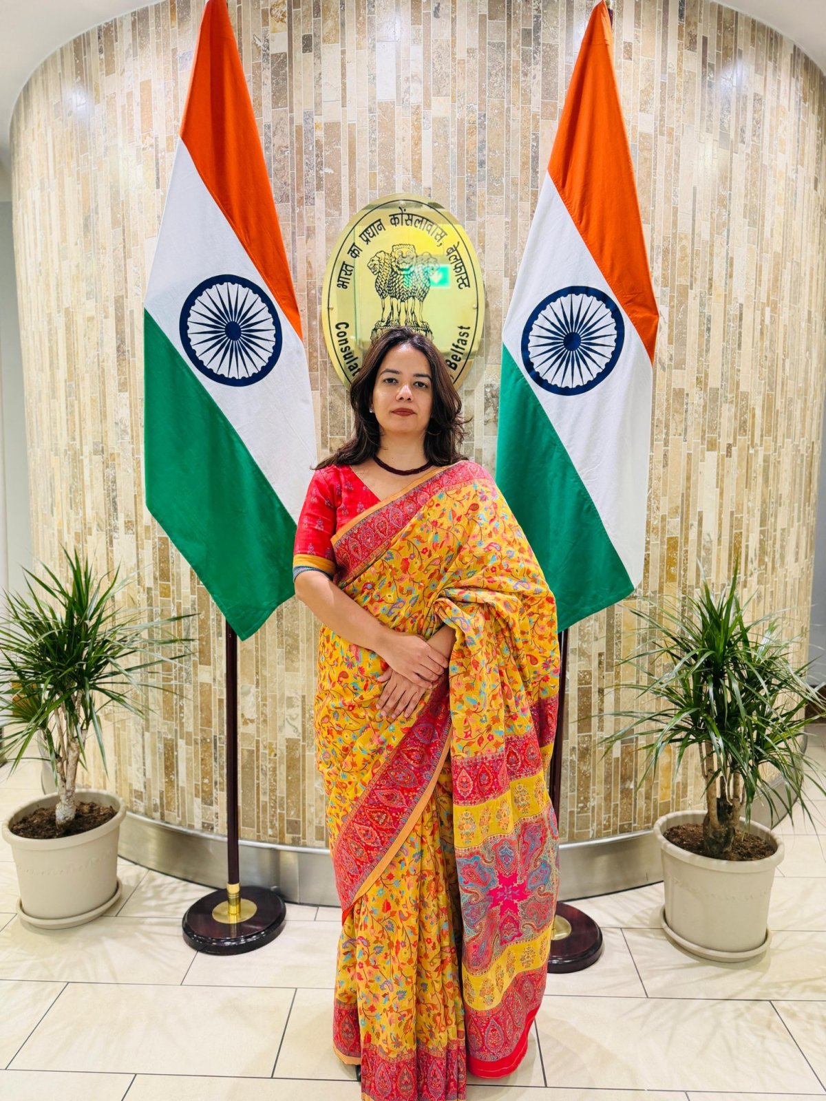 Ms Kiran Khatri assumes charge as the first Consul General of India in Belfast.