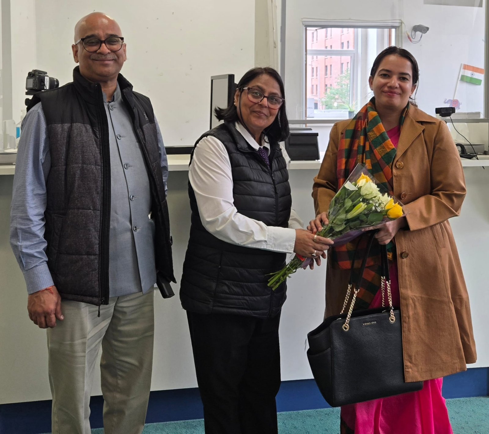 Consul General visited VFS Global Centre in Belfast to review consular service delivery for Indian nationals and applicants in Northern Ireland. Reaffirmed commitment to efficient, responsive and citizen-friendly services for the community.