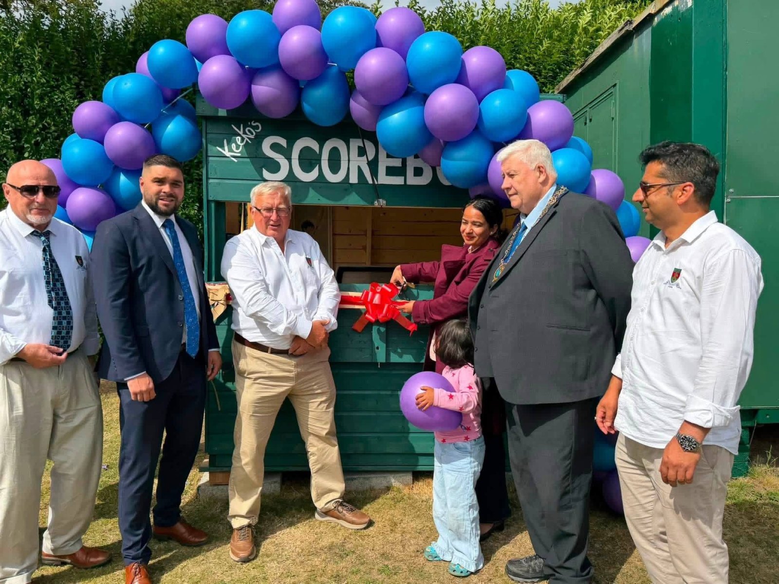 Cricket diplomacy in County Down!