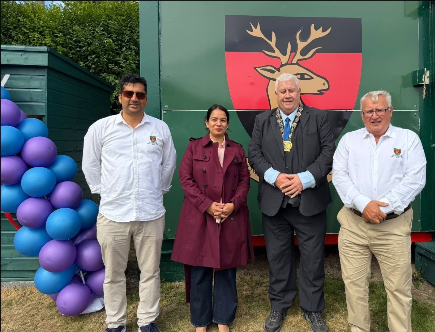 Cricket diplomacy in County Down!