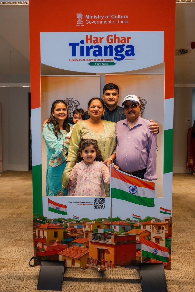 Har Ghar Tiranga and Vande Mataram - Celebrating a Flag, a Song and a Nation in Belfast.