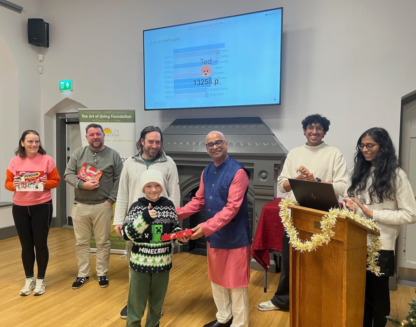 Acting Consul General and Consul participated in the World Meditation Day organised by the Art of Living Foundation, Northern Ireland