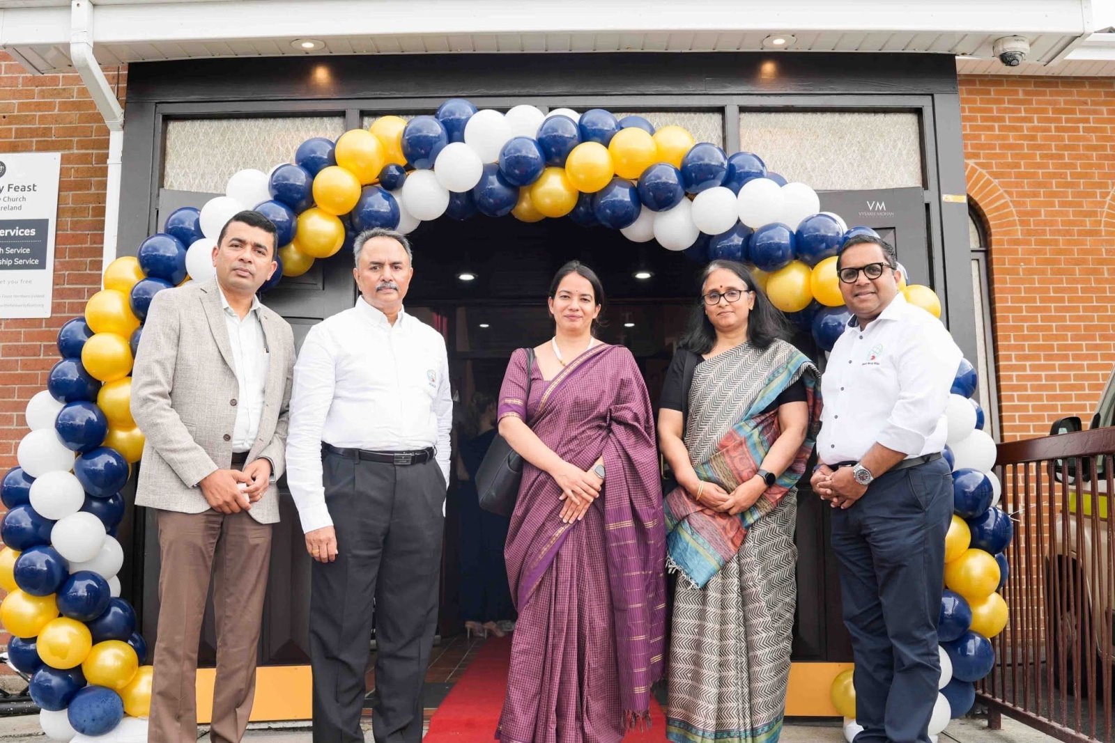 Consul General Kiran Khatri was delighted to participate in the dedication of the Heavenly Feast Global Outreach church in Northern Ireland. Founded in Kottayam in 1997, the movement has served in Belfast and Northern Ireland for nearly two decades. Reach Worldwide, an Indian NGO also announced first-phase funding for the local community project.