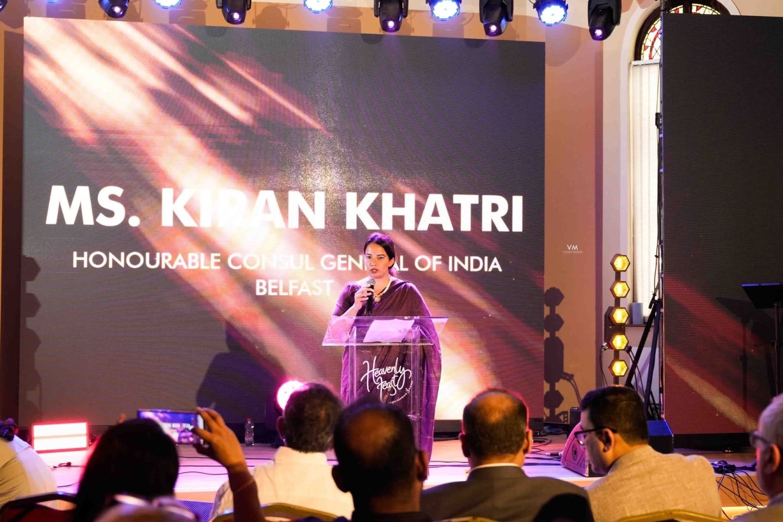 Consul General Kiran Khatri was delighted to participate in the dedication of the Heavenly Feast Global Outreach church in Northern Ireland. Founded in Kottayam in 1997, the movement has served in Belfast and Northern Ireland for nearly two decades. Reach Worldwide, an Indian NGO also announced first-phase funding for the local community project.
