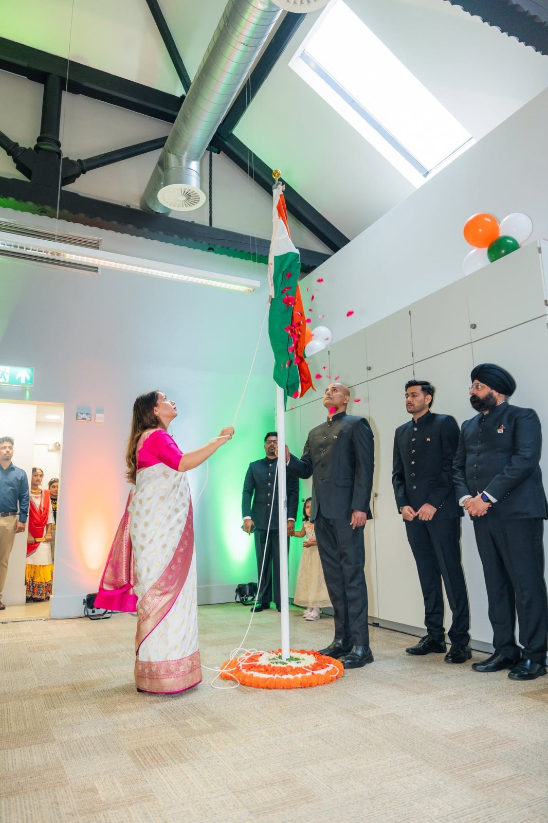 Celebrating the 80th Independence Day of India in Belfast