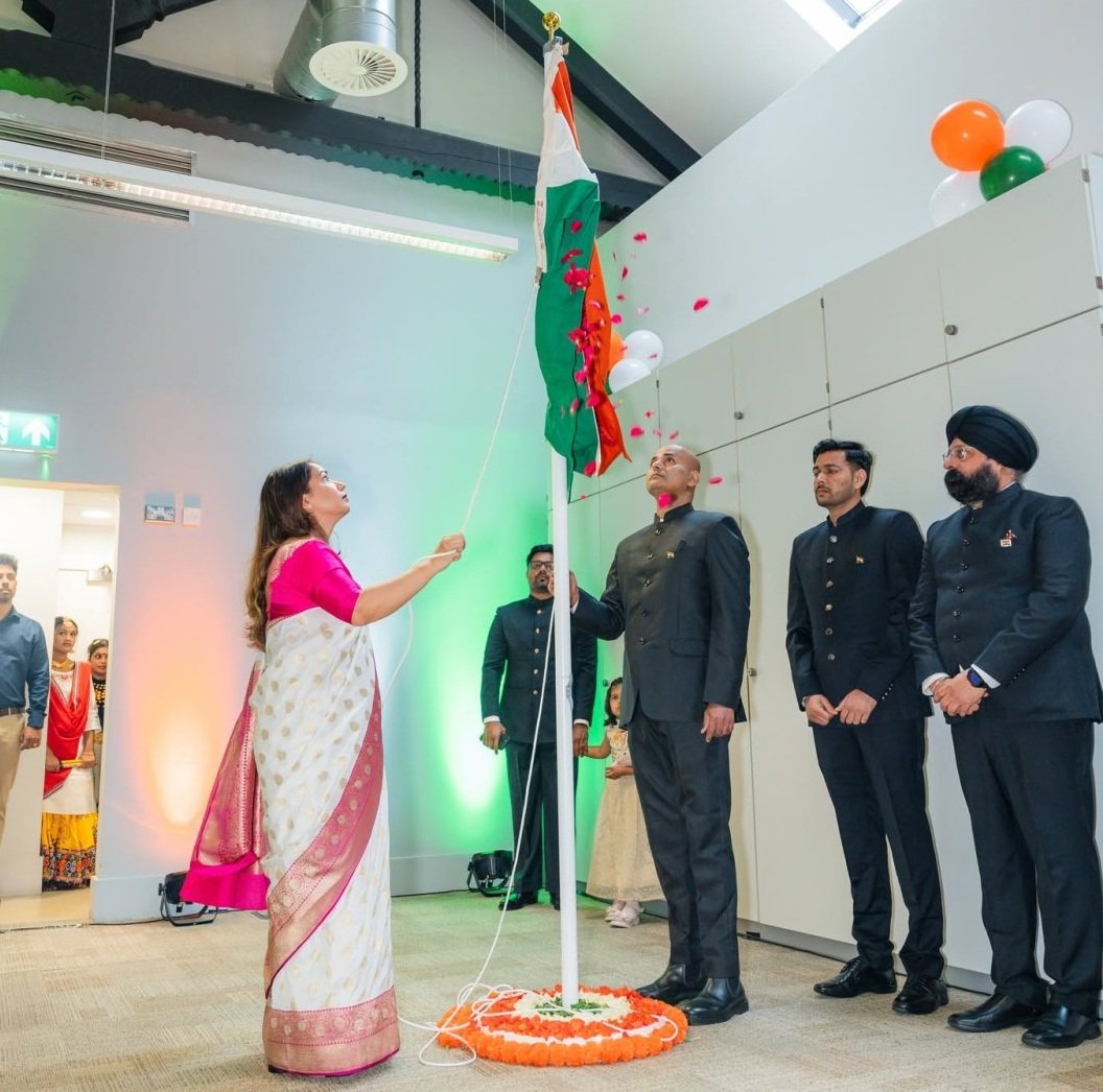 Celebrating the 80th Independence Day of India in Belfast