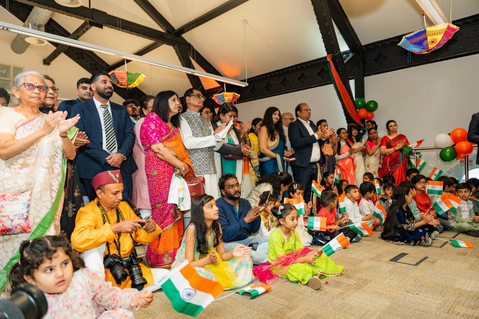 Celebrating the 80th Independence Day of India in Belfast
