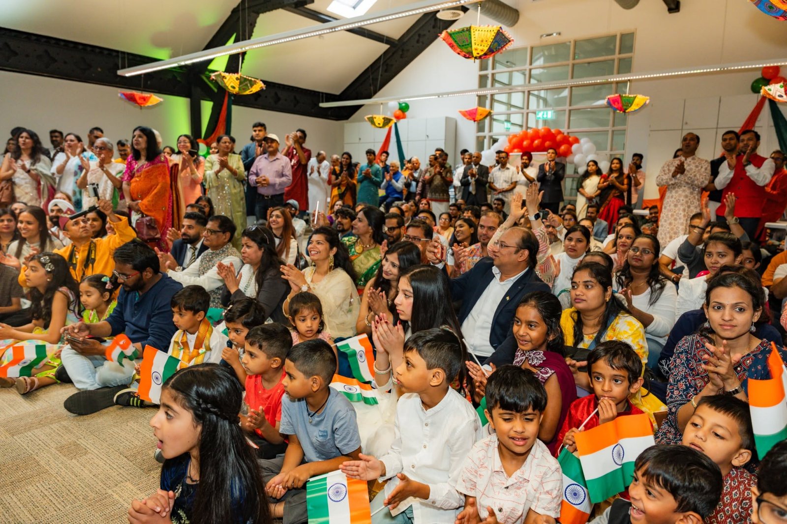 Celebrating the 80th Independence Day of India in Belfast