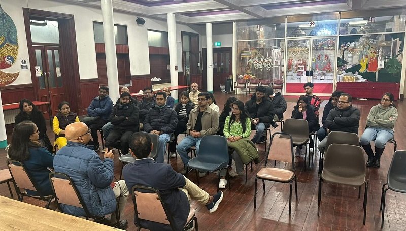 Acting CG interacted with newly arrived Indian students in Northern Ireland and other community members at an event organised by the Indian Community Centre, Belfast.