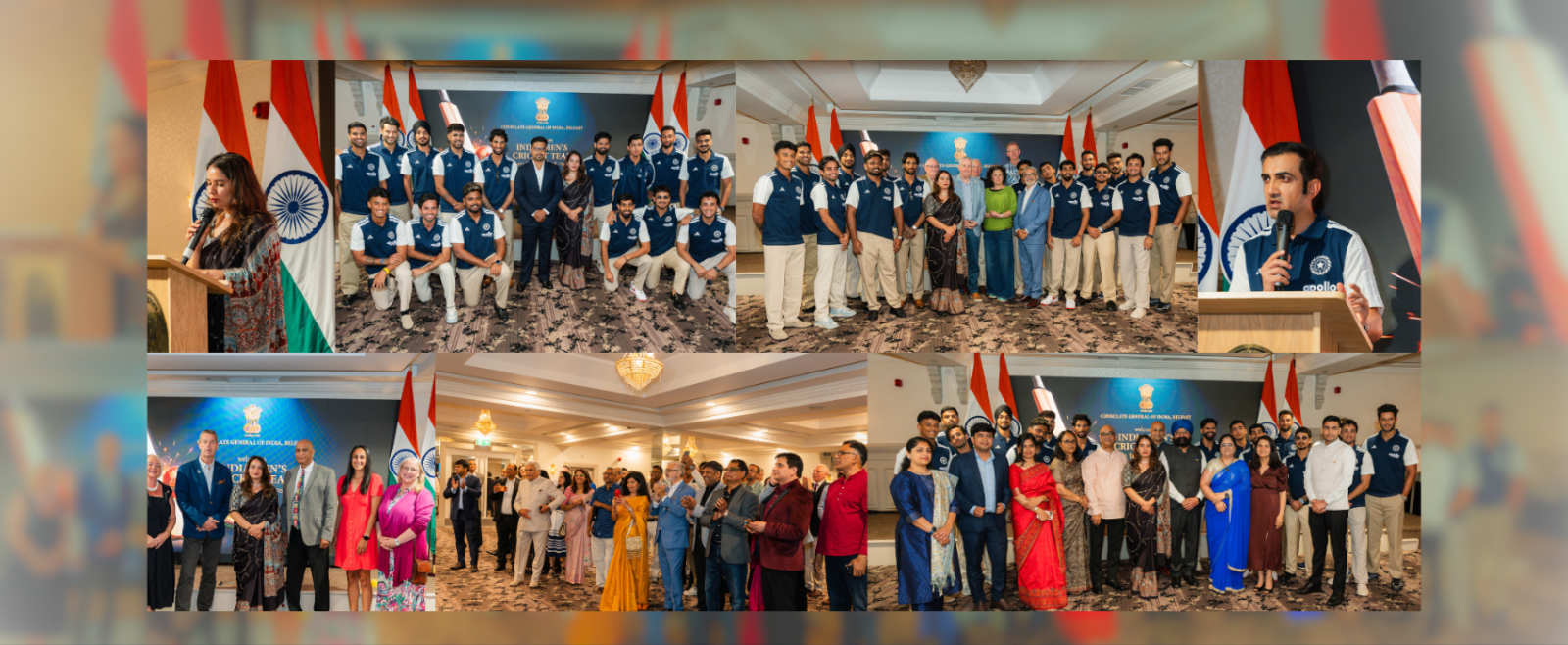 Reception to Welcome India Men's Cricket Team