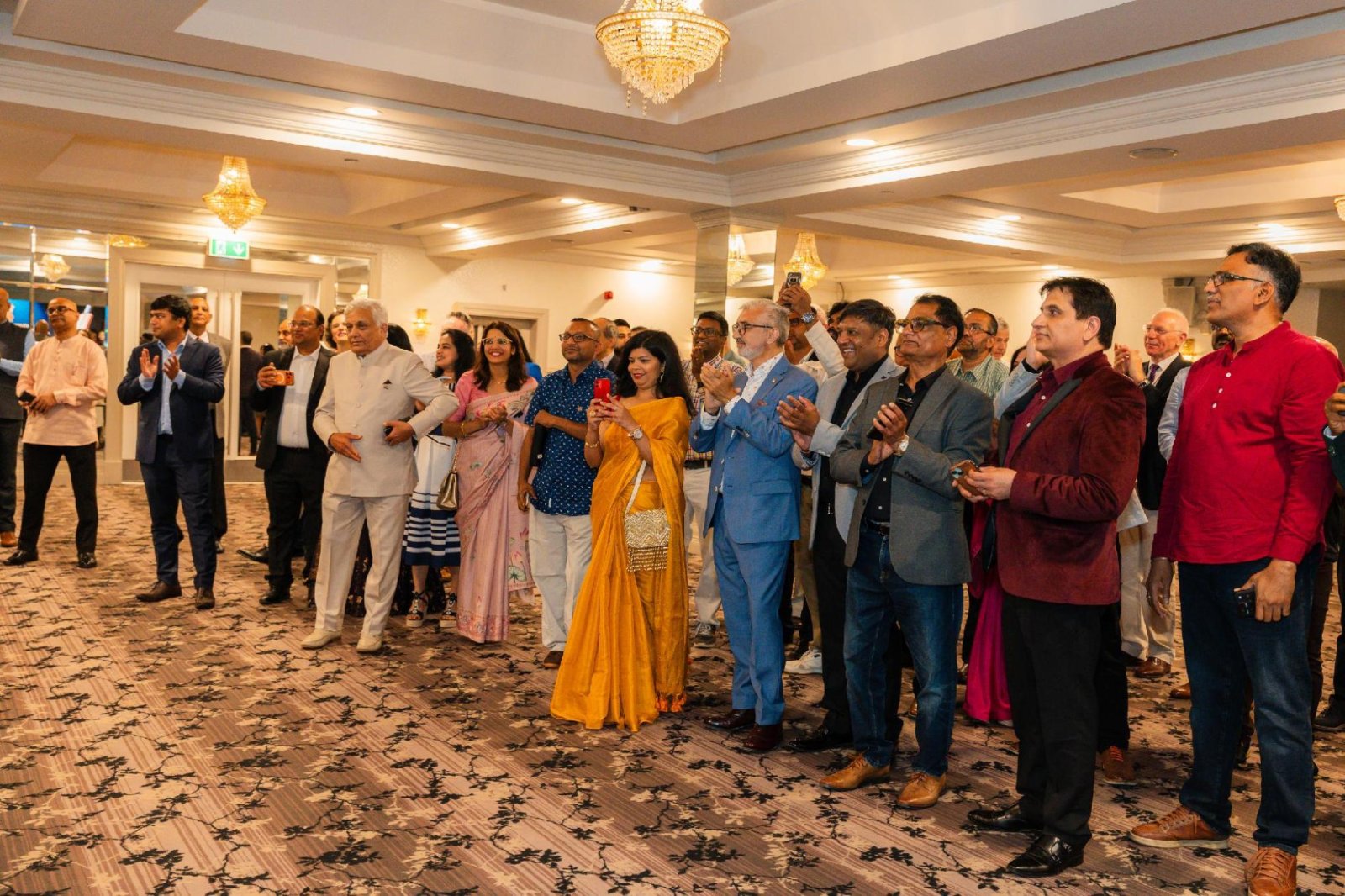 Consulate General of India, Belfast hosted a reception in honour of the Indian Men’s Cricket Team in Northern Ireland for their T20I series against Ireland at Stormont.