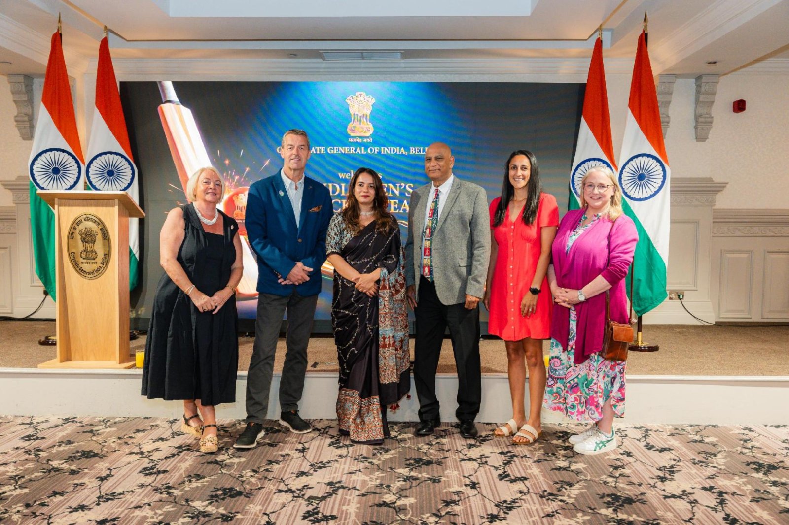 Consulate General of India, Belfast hosted a reception in honour of the Indian Men’s Cricket Team in Northern Ireland for their T20I series against Ireland at Stormont.